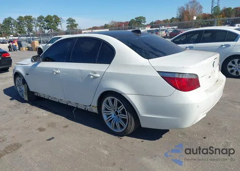 2008 BMW 550I из США, поврежденный, VIN WBANW53568CT50717